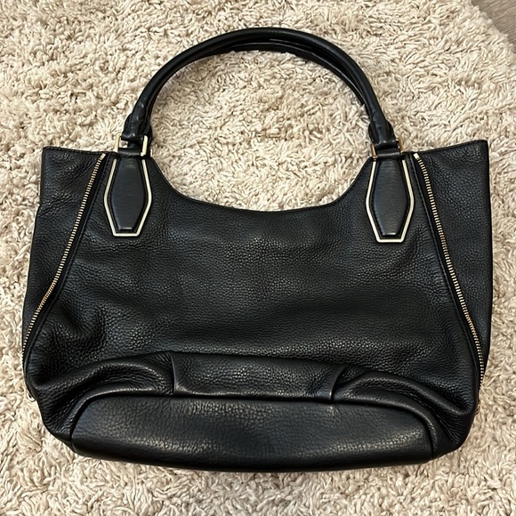Michael Kors Black Leather Handbag - Picture 3 of 11